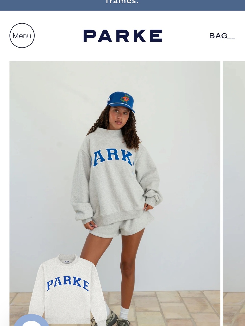 Brand New Parke Sweatshirt - Varsity Mockneck